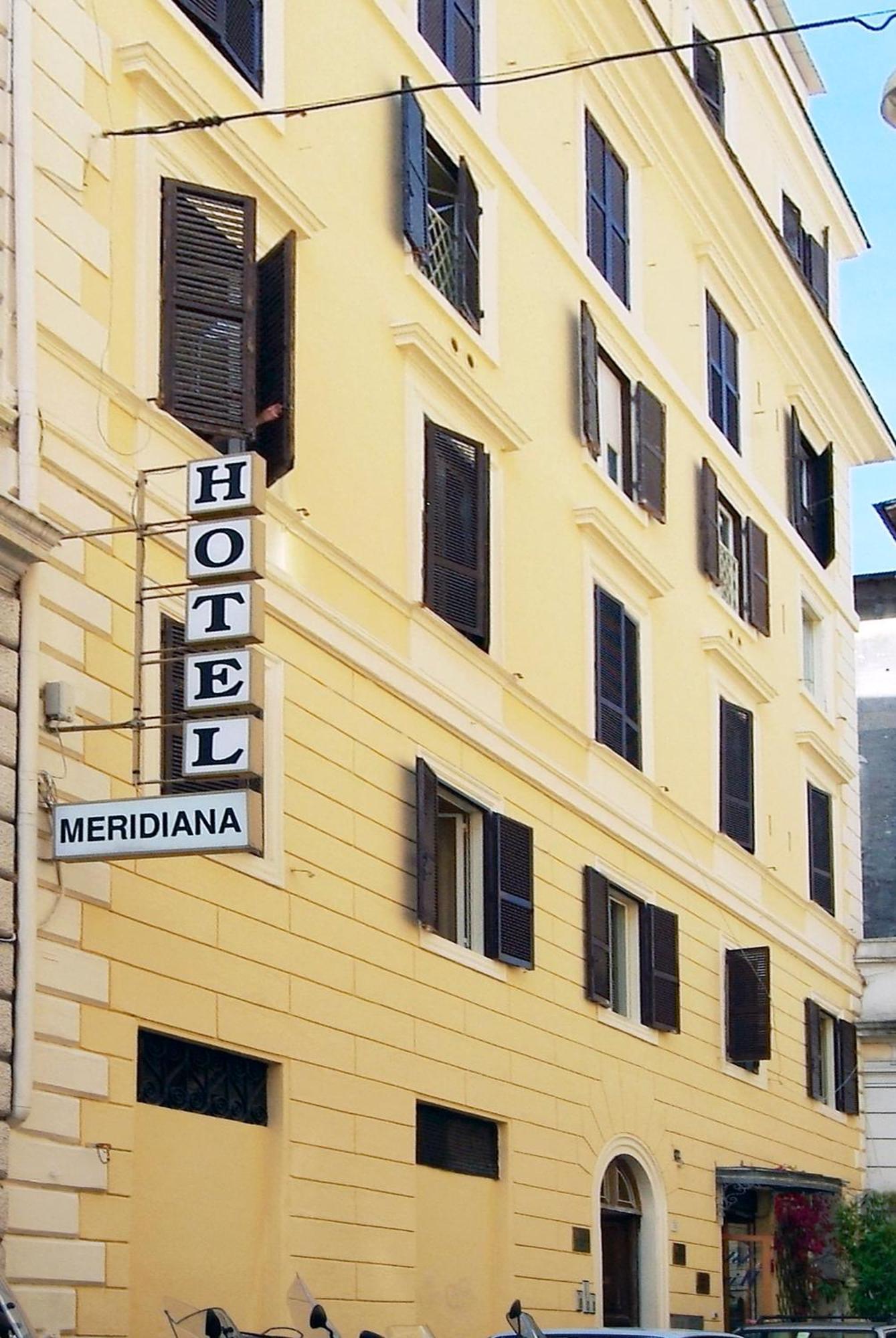 Hotel Meridiana Rom Exteriör bild